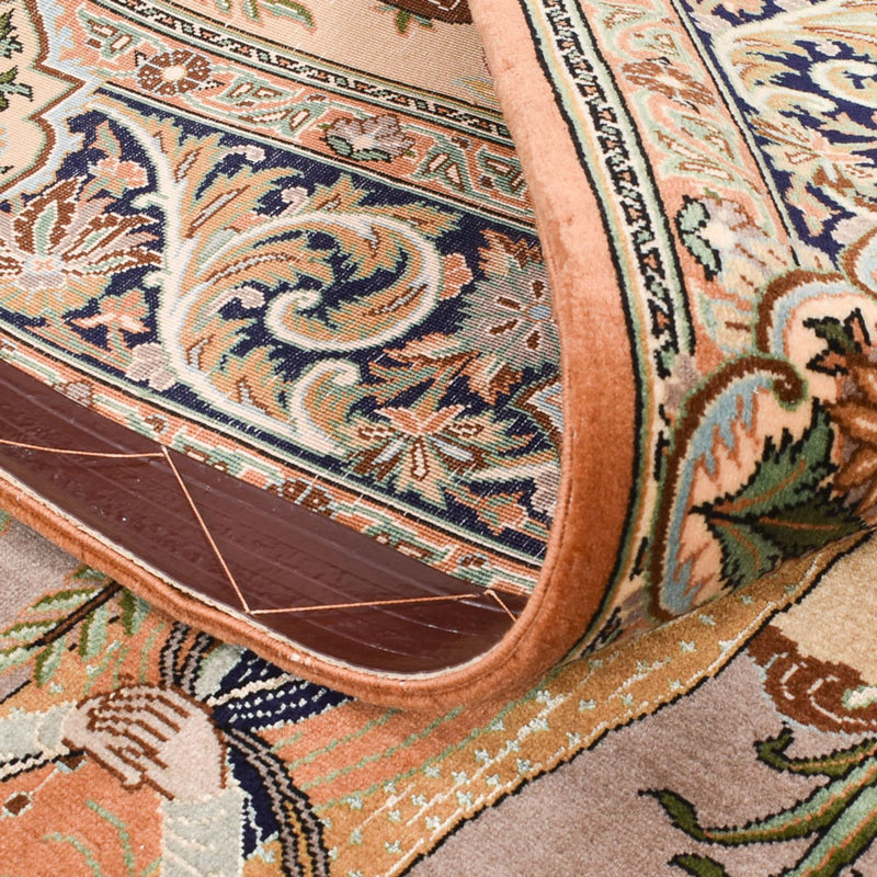 Perski dywan - Ghom - Królewski - 220 x 138 cm - wielokolorowy