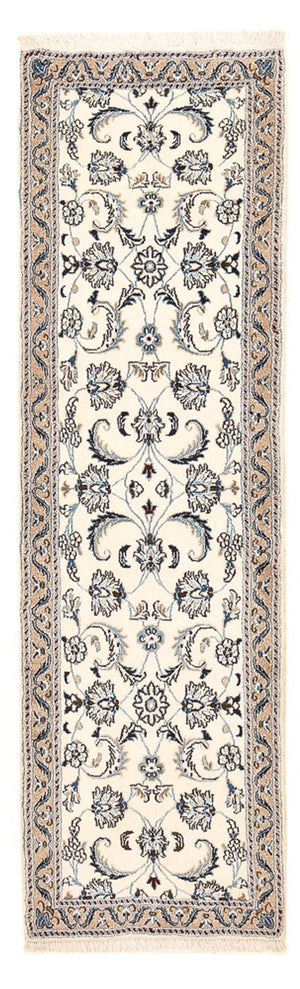 Biegacz Dywan perski - Nain - Królewski - 192 x 57 cm - kremowy