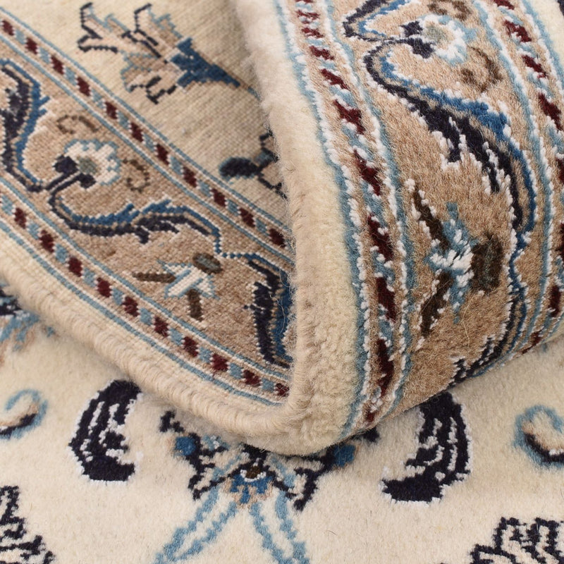 Biegacz Dywan perski - Nain - Królewski - 192 x 57 cm - kremowy