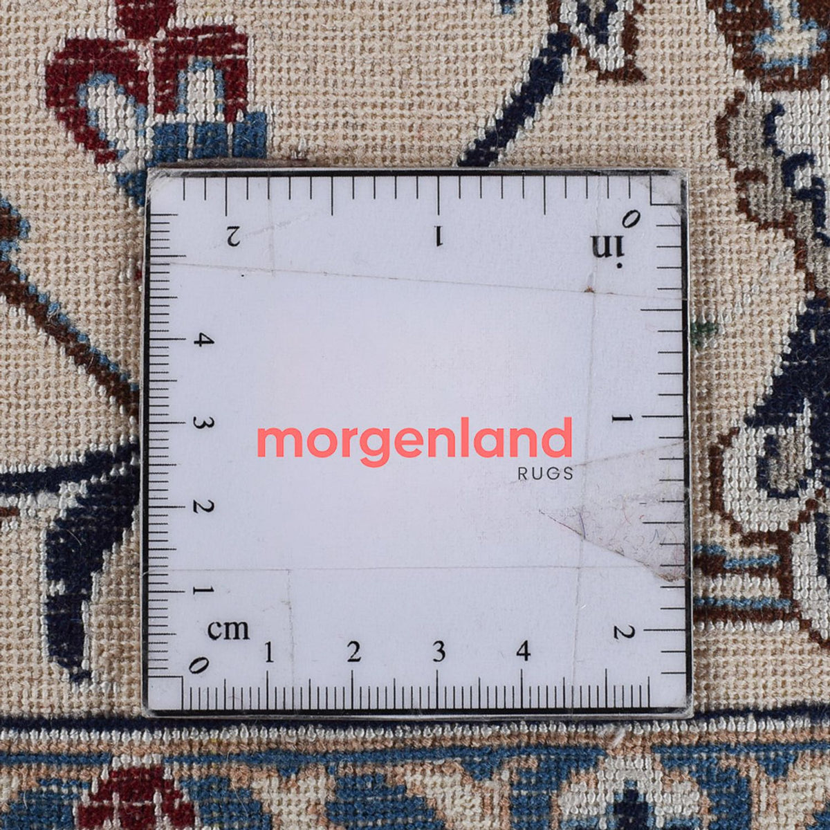 Dywan perski - Nain - Premium kwadratowy  - 342 x 340 cm - ciemnoniebieski