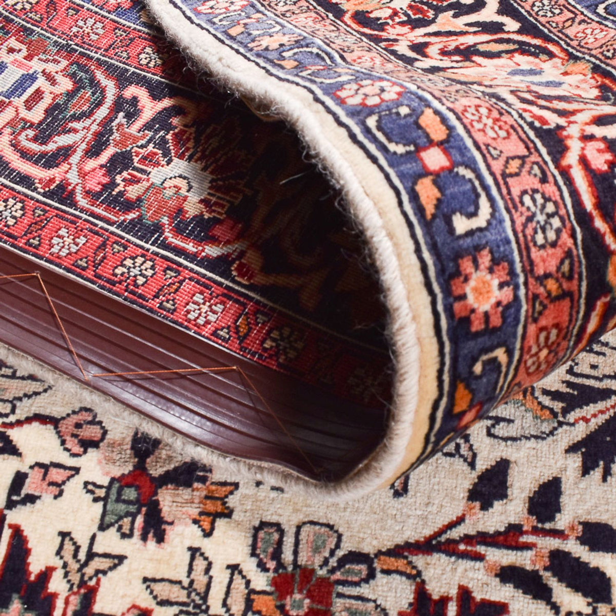 Dywan perski - Bijar - 300 x 217 cm - beżowy