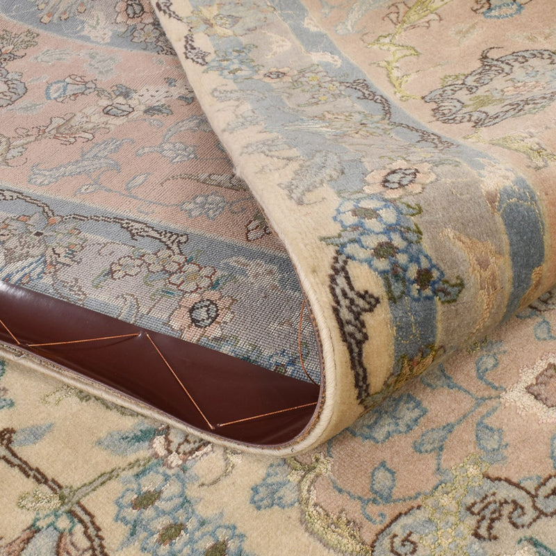 Dywan perski - Tabriz - Królewski - 267 x 251 cm - piaskowy