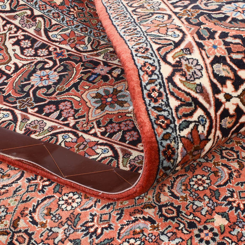 Dywan perski - Bijar kształt specjalny  - 398 x 205 cm - rdza