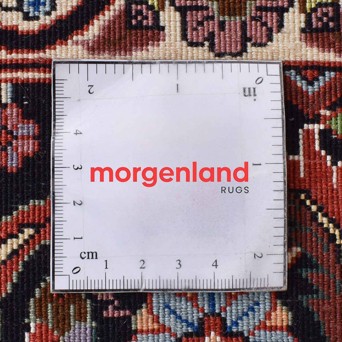 Dywan perski - Bijar kształt specjalny  - 398 x 205 cm - rdza