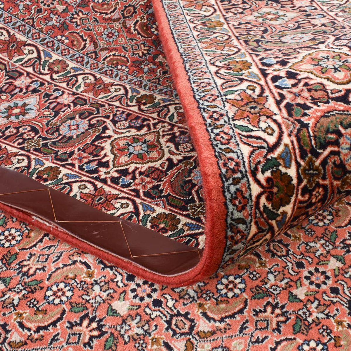 Dywan perski - Bijar kształt specjalny  - 393 x 205 cm - rdza