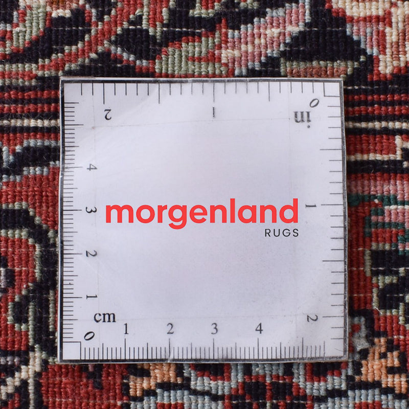 Biegacz Dywan perski - Bijar - 417 x 204 cm - rdza