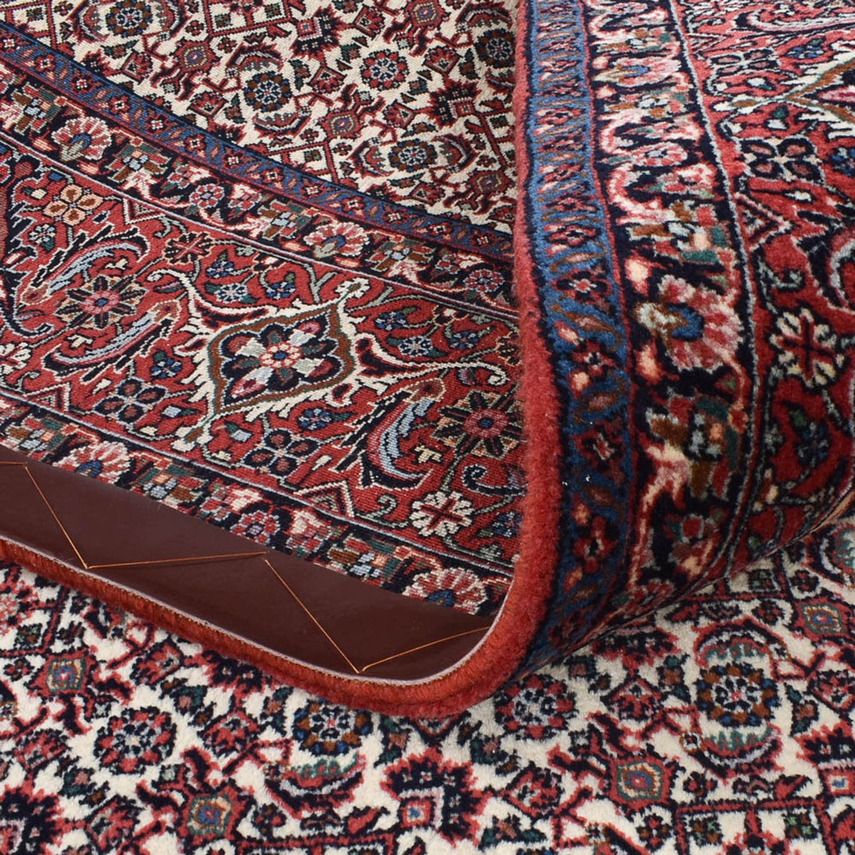 Dywan perski - Bijar kształt specjalny  - 395 x 205 cm - rdza