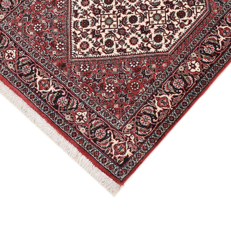 Biegacz Dywan perski - Bijar - 397 x 80 cm - terakota