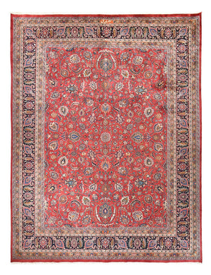 Dywan perski - Klasyczny - 400 x 300 cm - czerwony