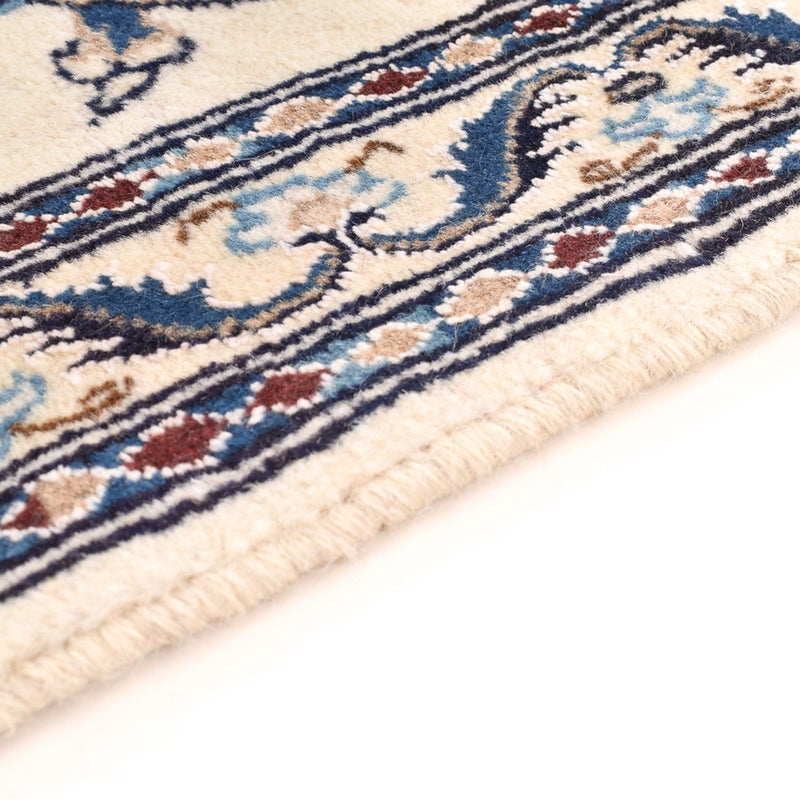 Biegacz Dywan perski - Nain - Królewski - 204 x 58 cm - kremowy