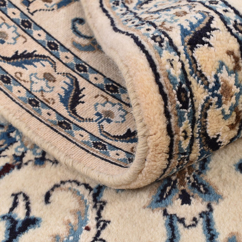 Biegacz Dywan perski - Nain - Królewski - 209 x 64 cm - kremowy