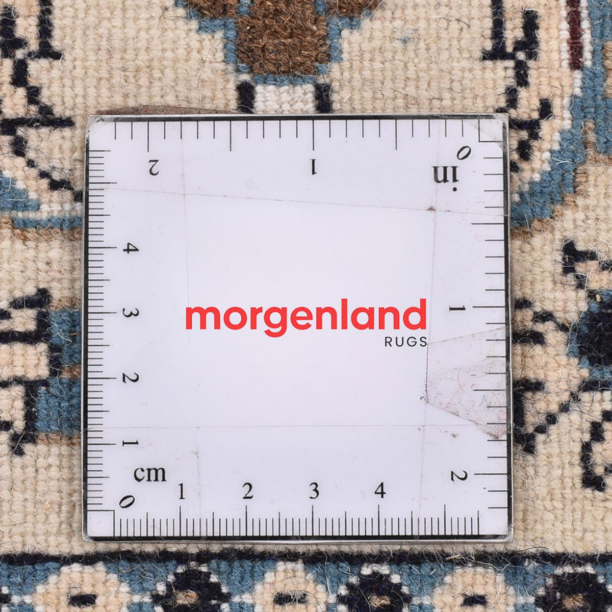 Biegacz Dywan perski - Nain - Królewski - 209 x 64 cm - kremowy