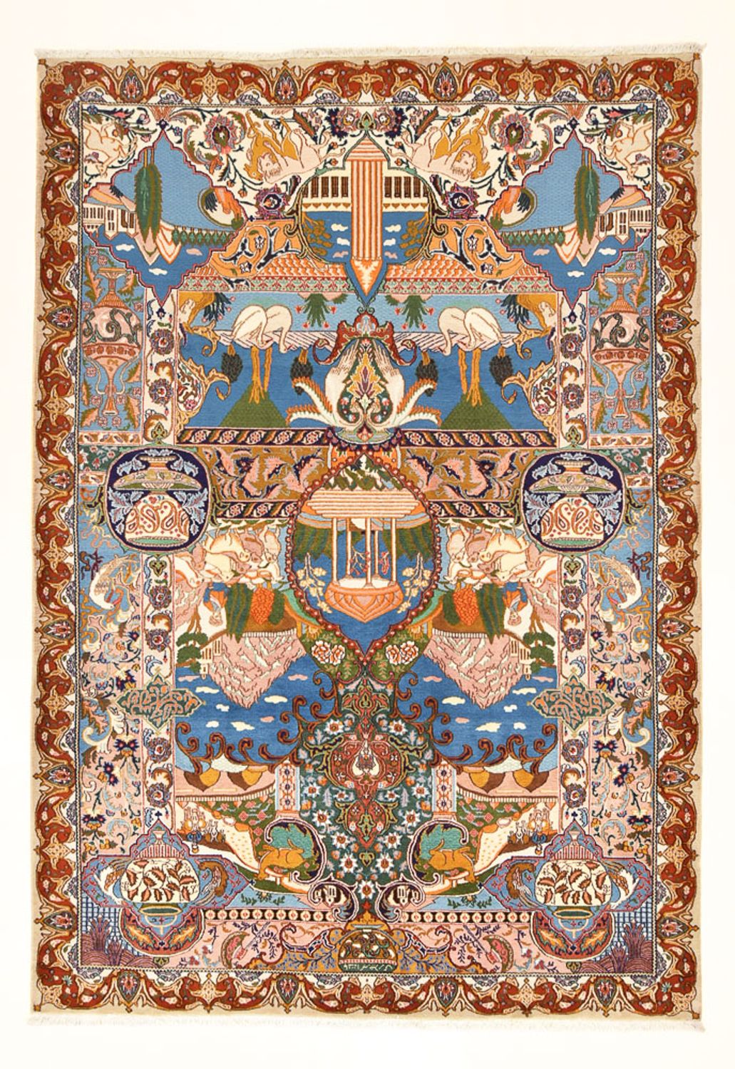 Dywan perski - Klasyczny - 294 x 201 cm - wielokolorowy