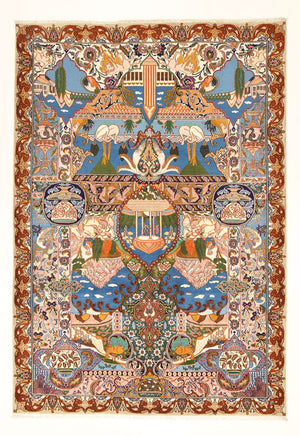 Dywan perski - Klasyczny - 294 x 201 cm - wielokolorowy