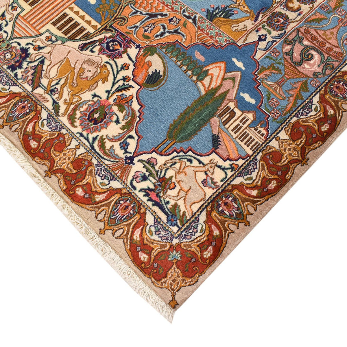 Dywan perski - Klasyczny - 294 x 201 cm - wielokolorowy