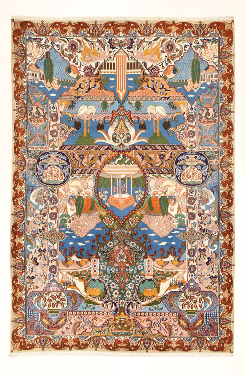 Dywan perski - Klasyczny - 302 x 201 cm - wielokolorowy