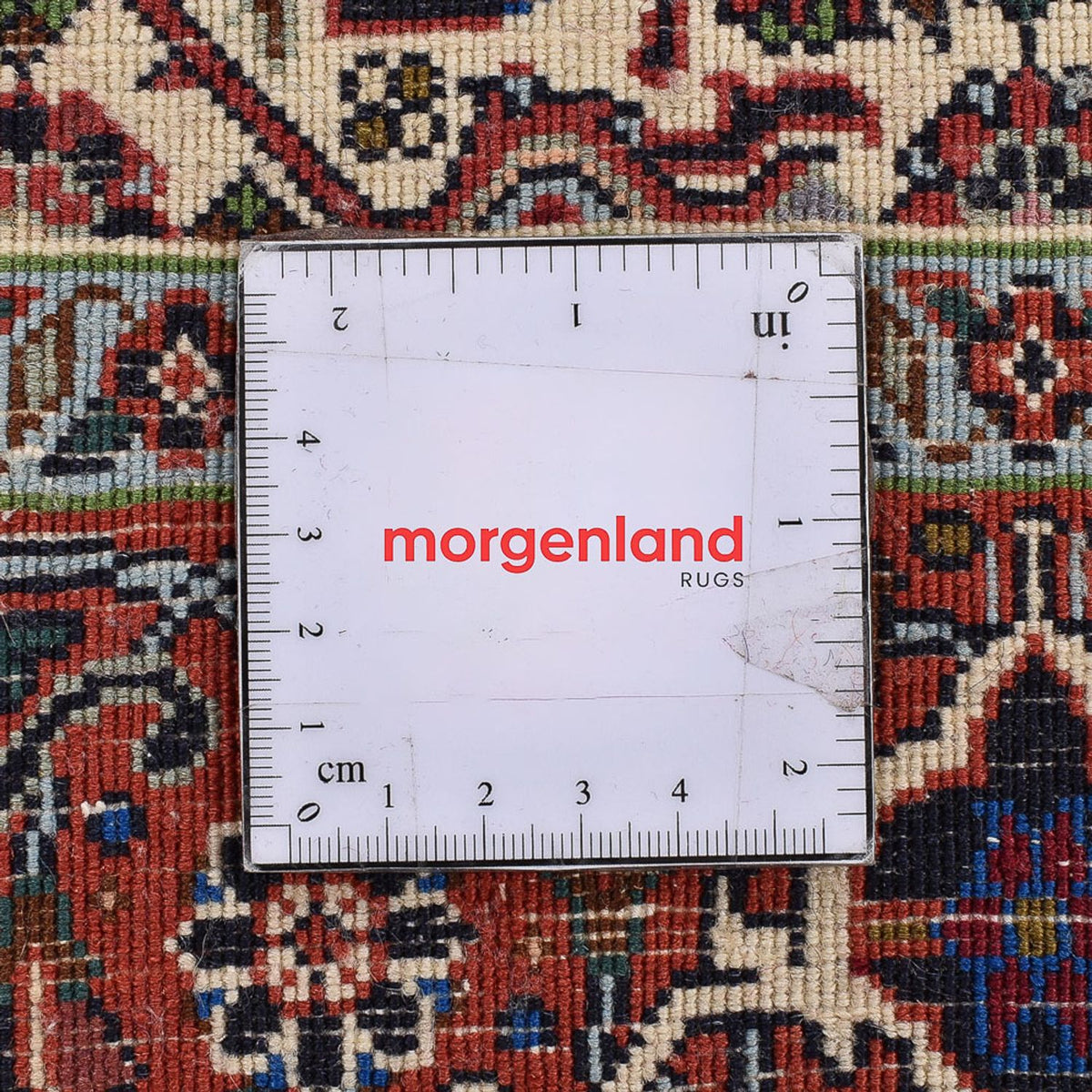 Biegacz Dywan perski - Bijar - 390 x 82 cm - terakota