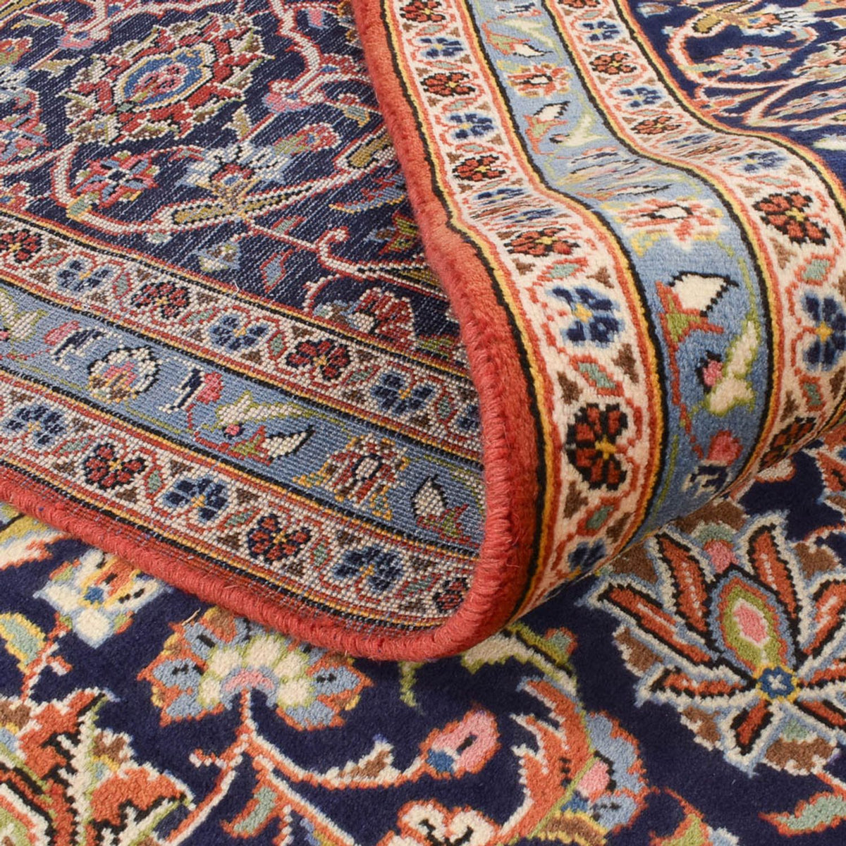 Dywan perski - Keshan - Royal - 414 x 286 cm - pomarańczowy