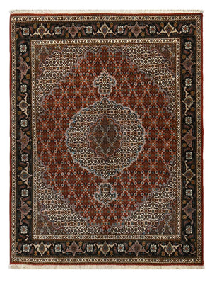 Dywan perski - Tabriz - Królewski - 198 x 151 cm - jasna czerwień