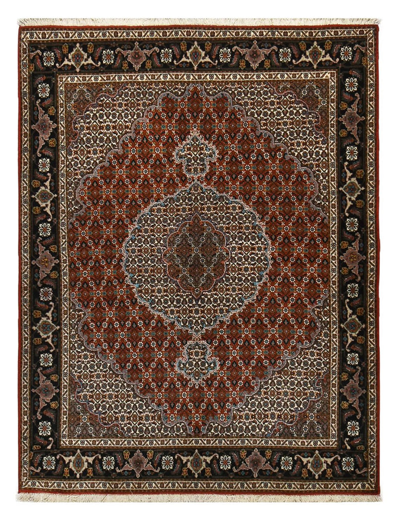 Dywan perski - Tabriz - Królewski - 198 x 151 cm - jasna czerwień