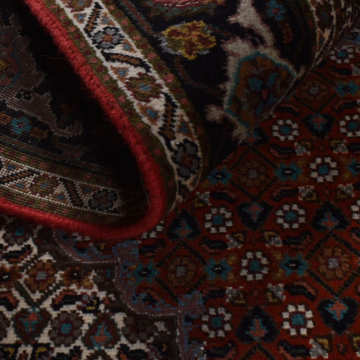 Dywan perski - Tabriz - Królewski - 198 x 151 cm - jasna czerwień