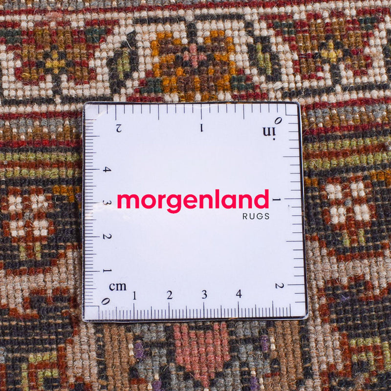 Dywan perski - Tabriz - Królewski - 210 x 151 cm - ciemnobrązowy