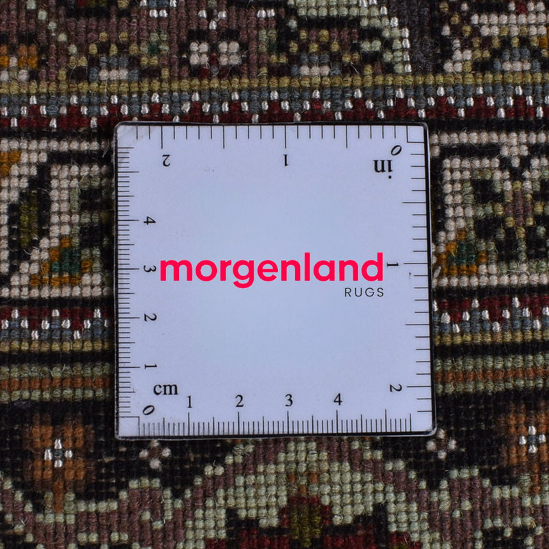 Dywan perski - Tabriz - Królewski - 202 x 154 cm - ciemna czerwień