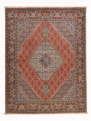 Dywan perski - Tabriz - Królewski - 205 x 153 cm - wielokolorowy