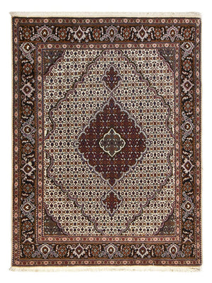 Dywan perski - Tabriz - Królewski - 202 x 152 cm - kremowy