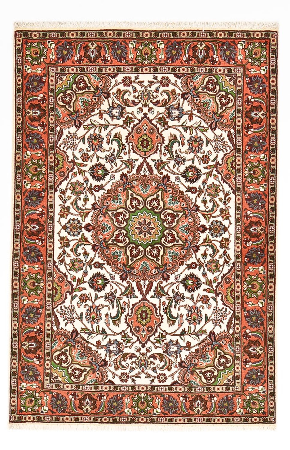 Dywan perski - Tabriz - Królewski - 156 x 105 cm - wielokolorowy