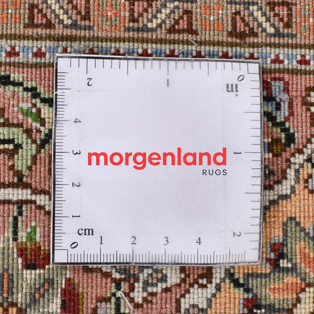 Biegacz Dywan perski - Tabriz - Królewski - 408 x 201 cm - jasnobrązowy