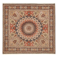 Dywan perski - Tabriz - Królewski kwadratowy  - 252 x 248 cm - ciemny beż – product image