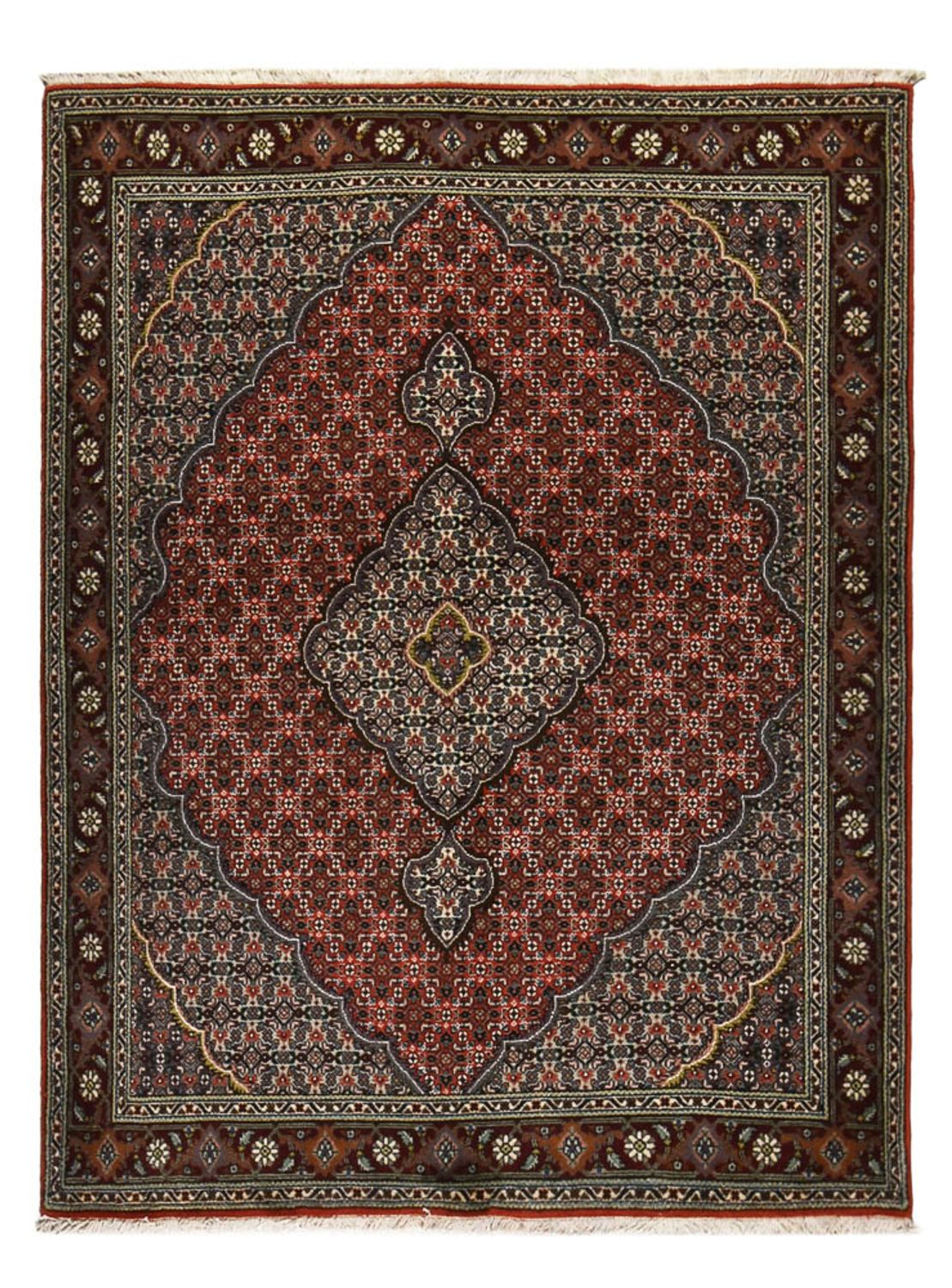 Dywan perski - Tabriz - Królewski - 195 x 147 cm - wielokolorowy