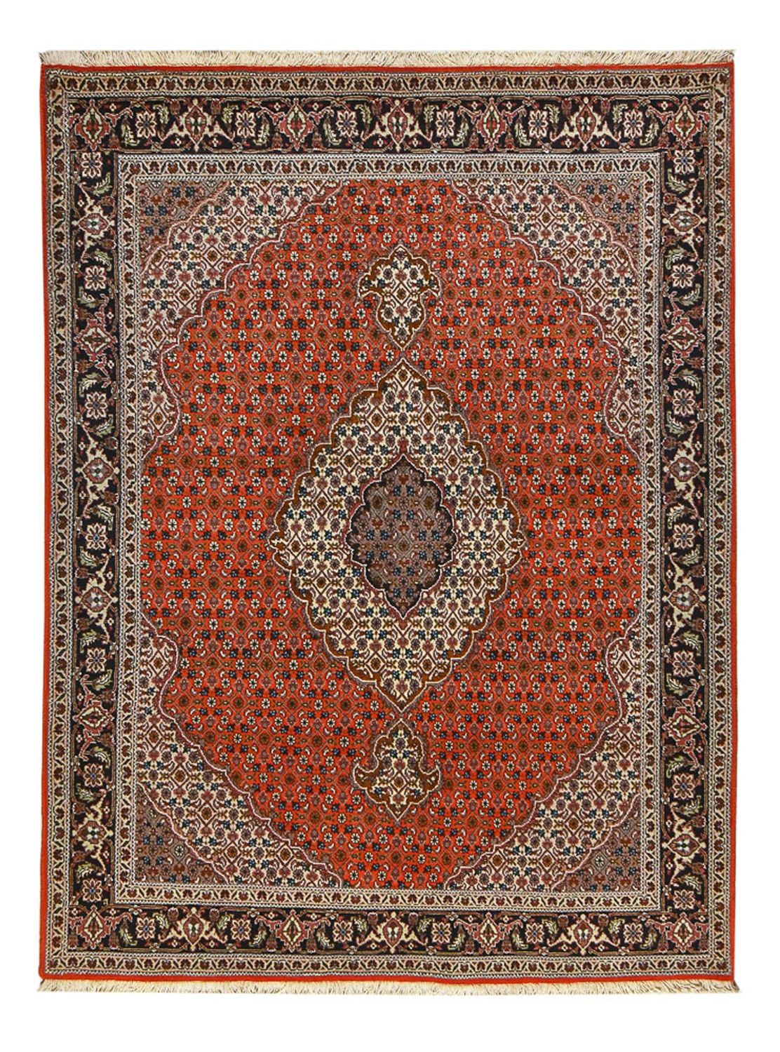 Dywan perski - Tabriz - Królewski - 205 x 155 cm - czerwony