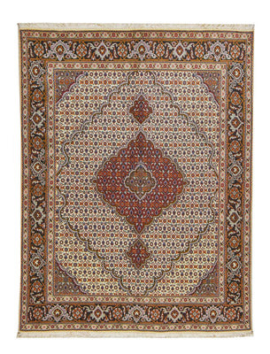Dywan perski - Tabriz - Królewski - 202 x 152 cm - piaskowy
