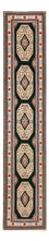 Biegacz Dywan perski - Tabriz - Premium - 372 x 74 cm - ciemnoniebieski