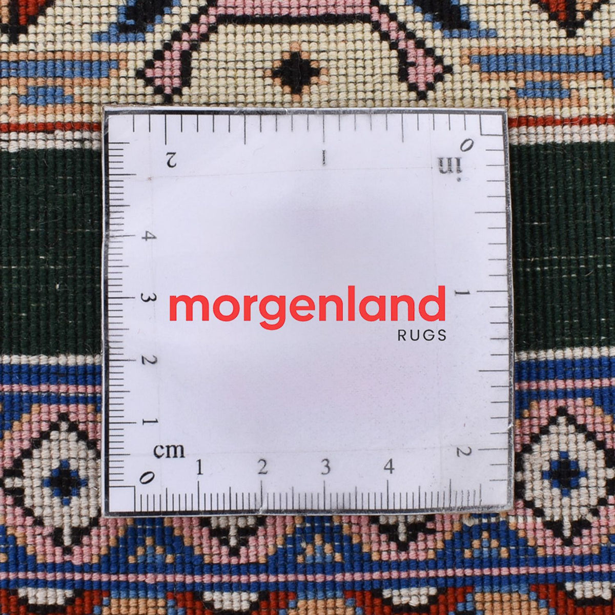 Biegacz Dywan perski - Tabriz - Premium - 372 x 74 cm - ciemnoniebieski