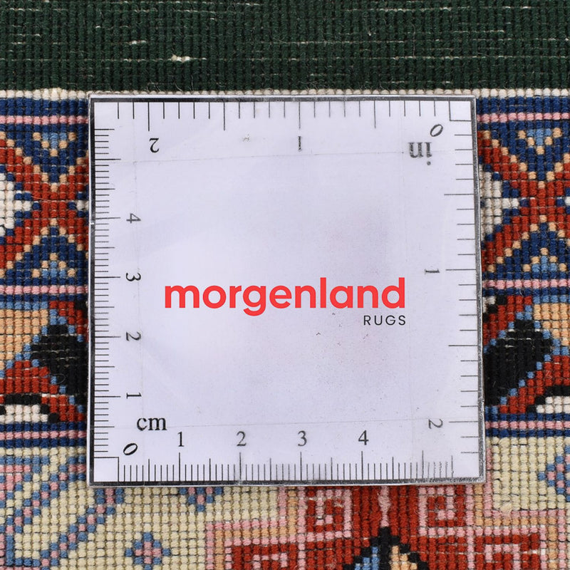 Biegacz Dywan perski - Tabriz - Królewski - 182 x 77 cm - ciemnoniebieski