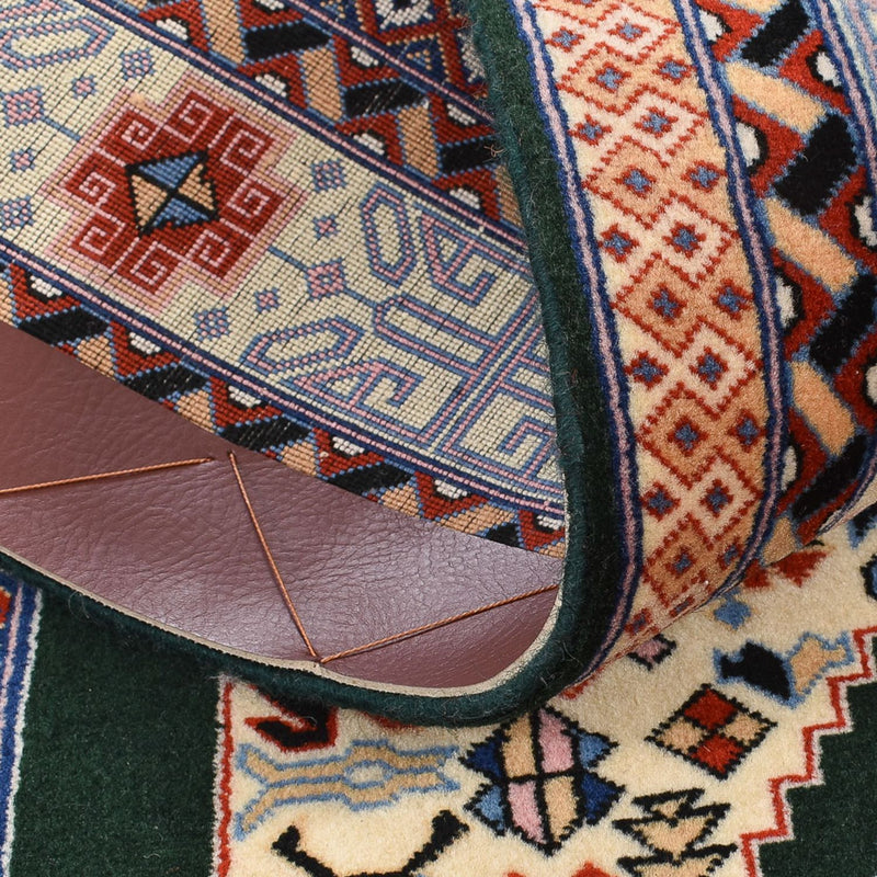 Biegacz Dywan perski - Tabriz - Królewski - 182 x 75 cm - ciemnoniebieski