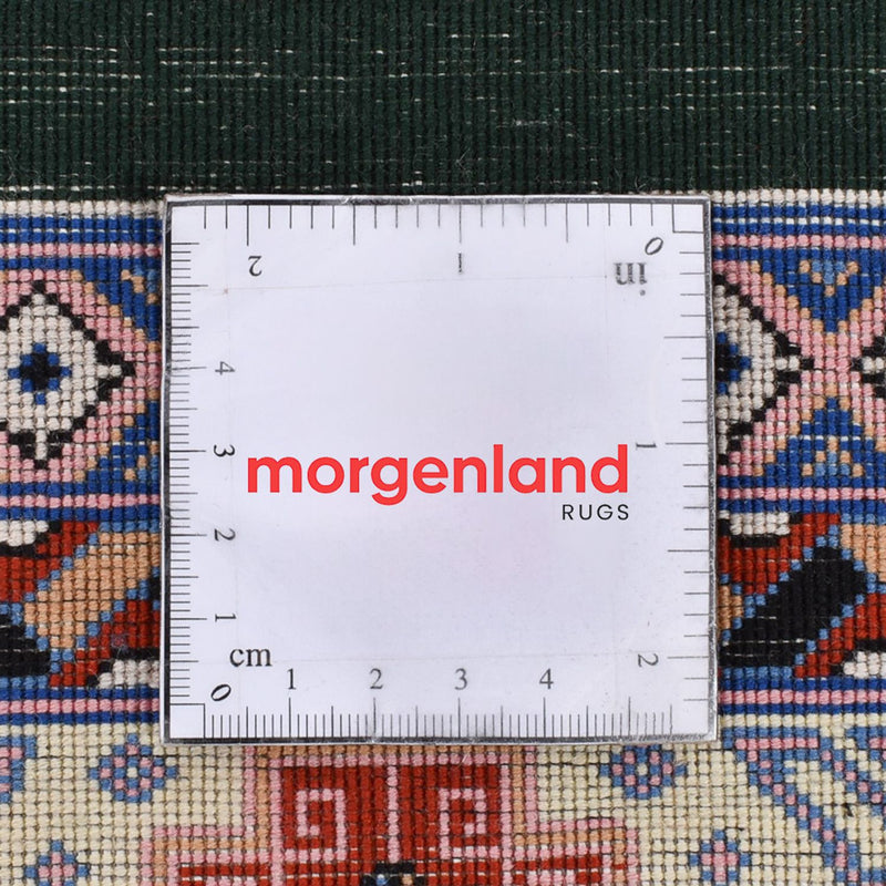 Biegacz Dywan perski - Tabriz - Premium - 370 x 75 cm - ciemnoniebieski