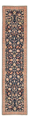 Biegacz Dywan perski - Tabriz - Premium - 300 x 68 cm - ciemnoniebieski