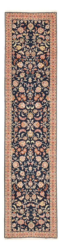 Biegacz Dywan perski - Tabriz - Premium - 300 x 68 cm - ciemnoniebieski