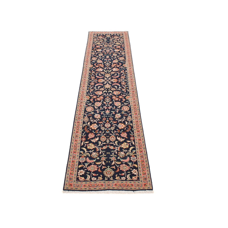 Biegacz Dywan perski - Tabriz - Premium - 300 x 68 cm - ciemnoniebieski