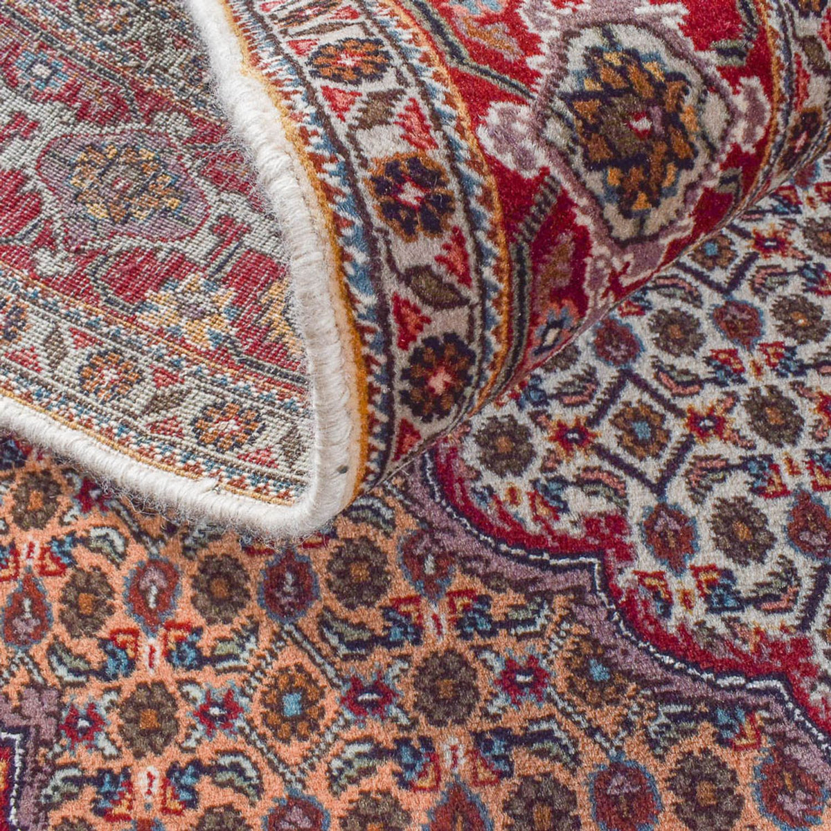 Dywan perski - Tabriz - Królewski - 198 x 154 cm - piaskowy