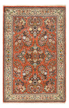 Sarouk Dywan 140x215cm - Dywan perski - Prostokątny / Czerwony / 140 x 215 cm Prostokątny