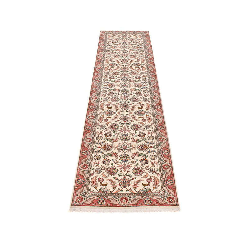Biegacz Dywan perski - Tabriz - Premium - 297 x 69 cm - karmelowy