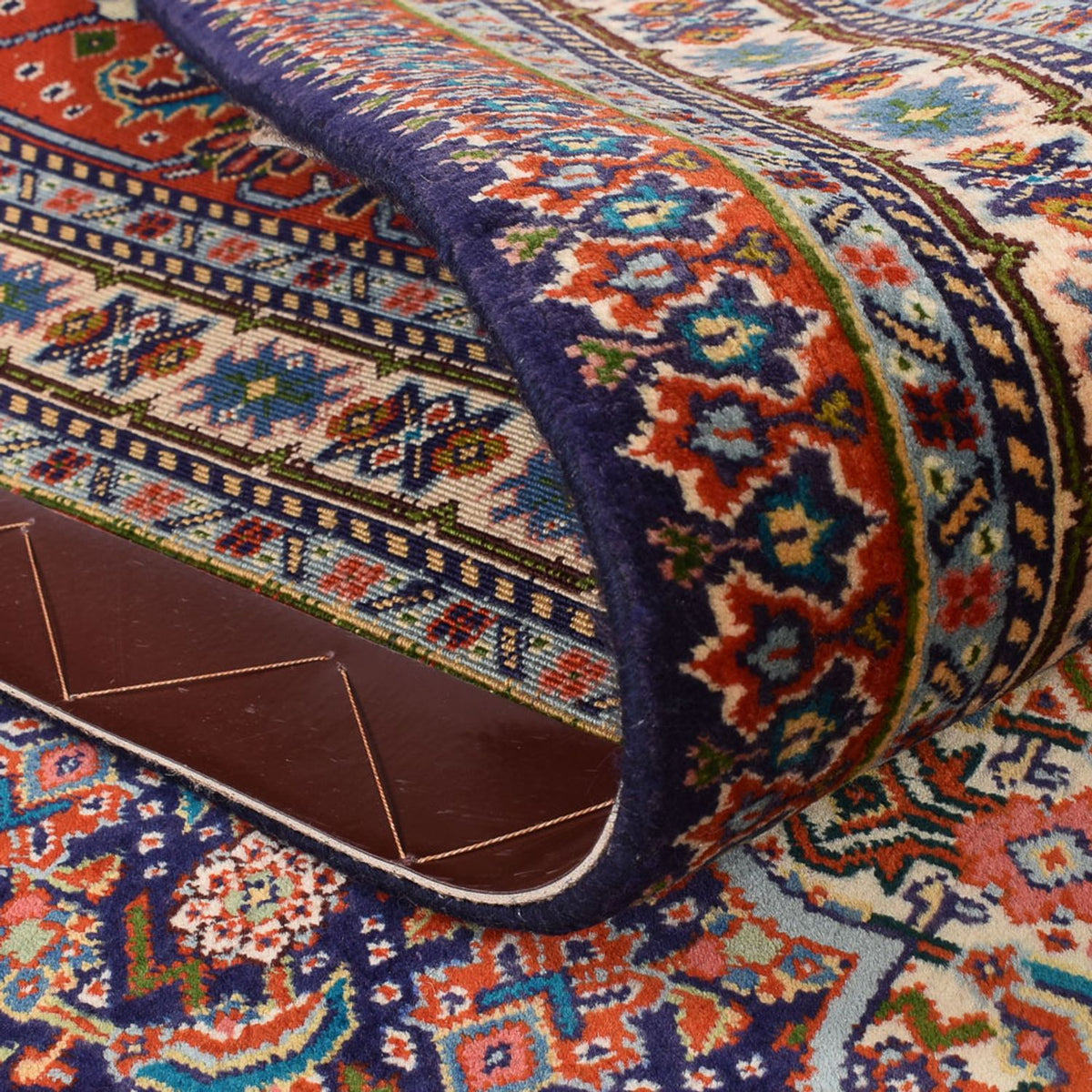 Dywan perski - Tabriz - 291 x 206 cm - jasna czerwień