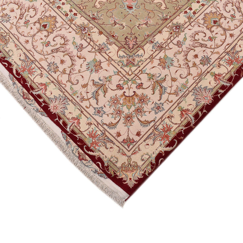 Dywan perski - Tabriz - Premium - 359 x 251 cm - czerwony