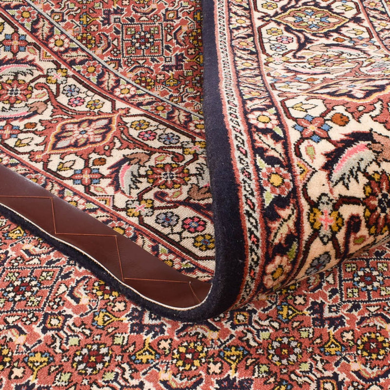 Biegacz Dywan perski - Bijar - 390 x 200 cm - jasna czerwień