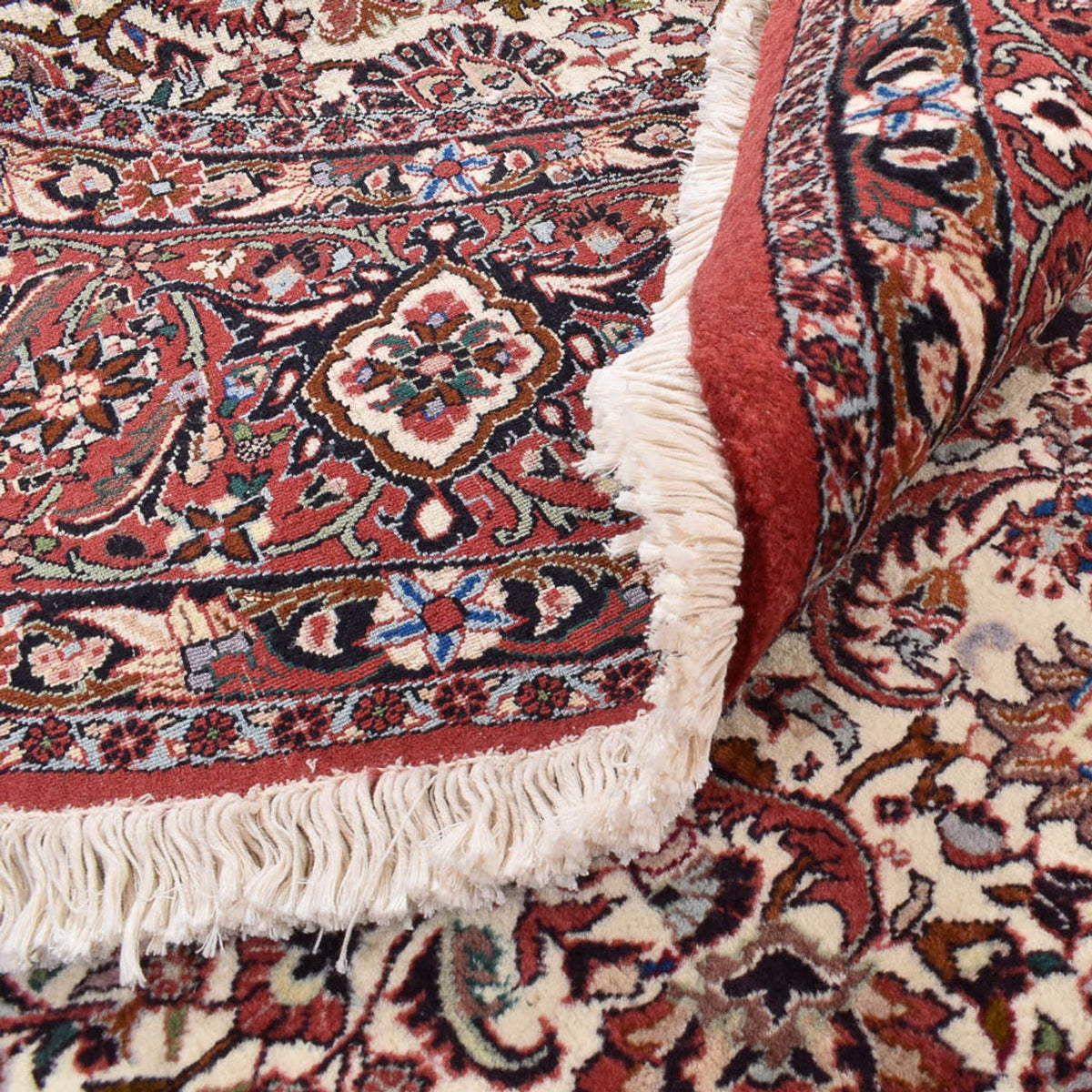 Dywan perski - Bijar okrągły  - 300 x 300 cm - rdza